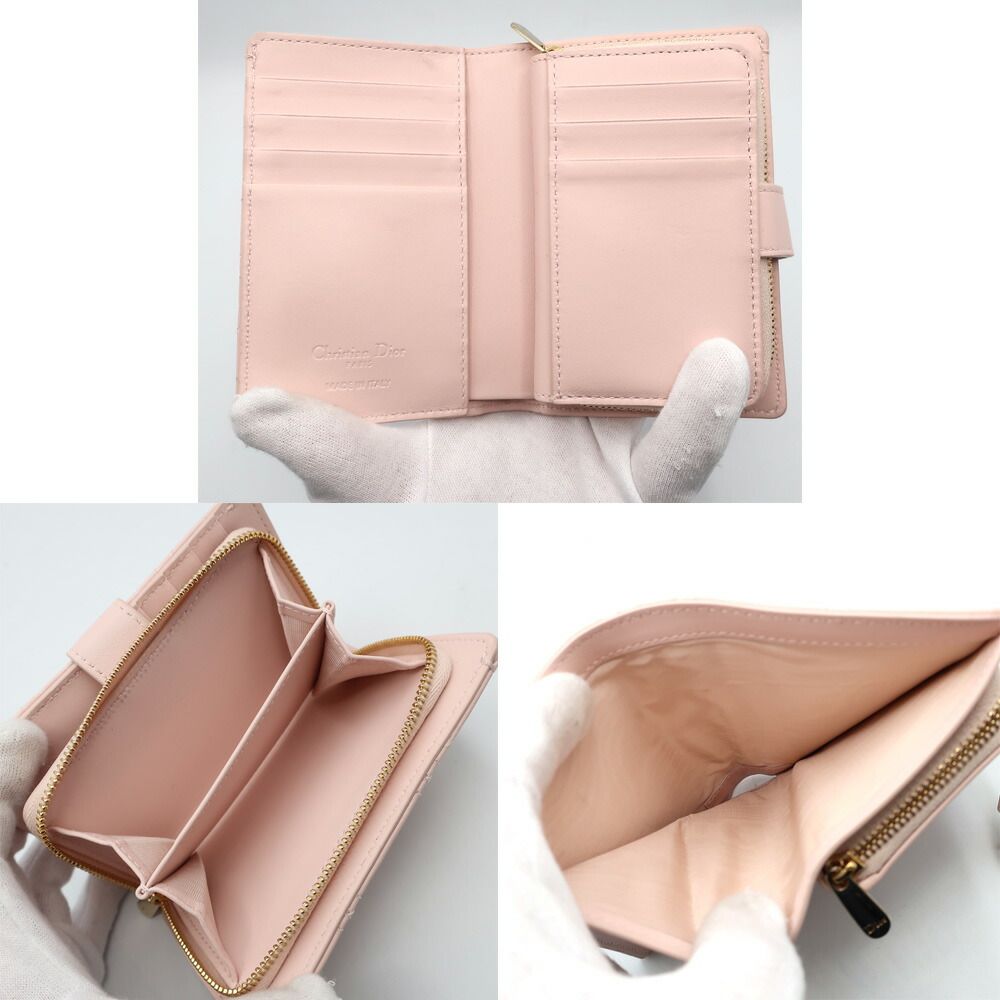 Dior My Dittany Wallet Lambskin Pink — view 7