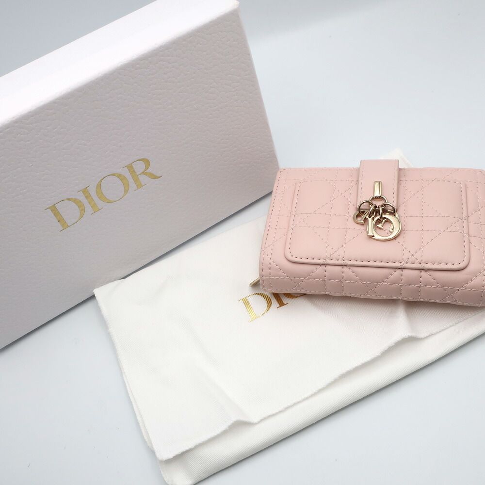 Dior My Dittany Wallet Lambskin Pink — view 8