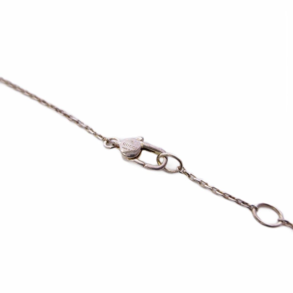 Gucci French Bulldog Necklace Pendant 925 Sterling Silver Color KH — view 4