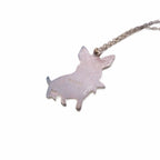 Gucci French Bulldog Necklace Pendant 925 Sterling Silver Color KH — view 3