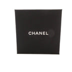 Chanel CC Logo Brooch Rhinestone Blue Silver Color KH — view 6