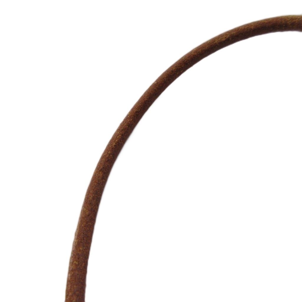 Hermes Jumbo Choker Brown Silver Color KH Bracelet — view 3