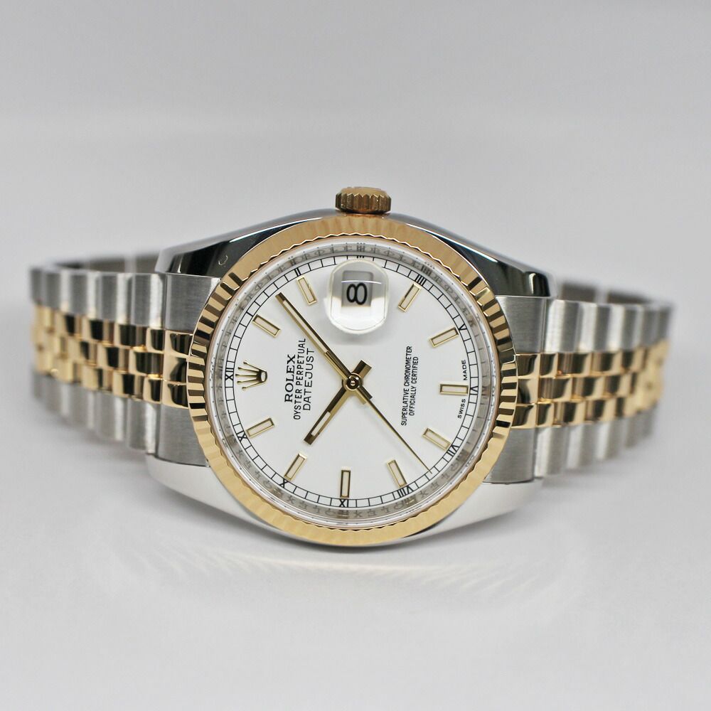 Rolex Datejust 36 Random White SS YG Automatic Winding — view 5