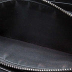 Dior CD Logo Zip Around Wallet Leather Black — view 6