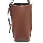 Loewe Gate Pocket Pochette Mini Shoulder Bag Brown — view 2