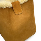 Celine Handbag Louis e Suede Shearling 2-Way — view 9