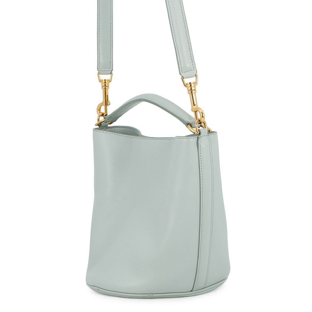 Celine Handbag Teen Bucket 16 Seeds Calf Leather 2-Way — view 2