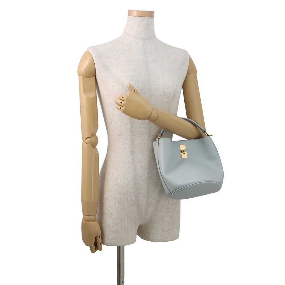 Celine Handbag Teen Bucket 16 Seeds Calf Leather 2-Way — view 4