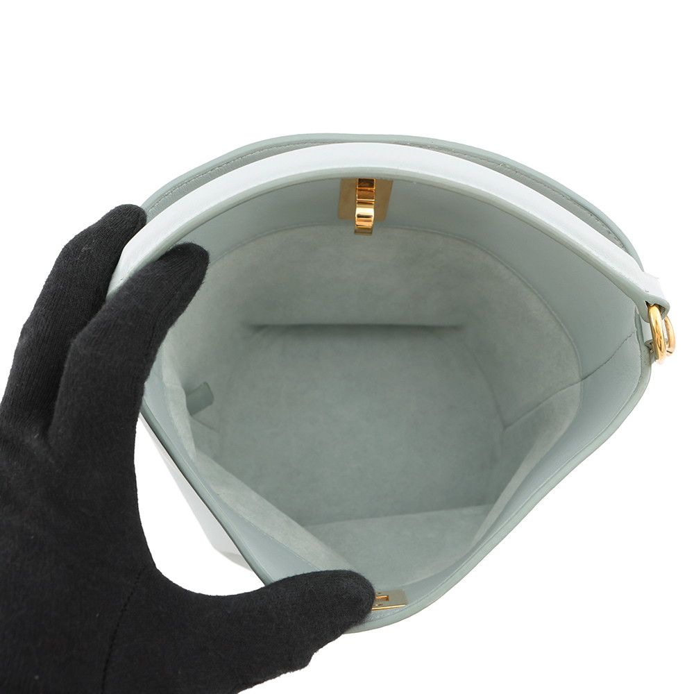 Celine Handbag Teen Bucket 16 Seeds Calf Leather 2-Way — view 6