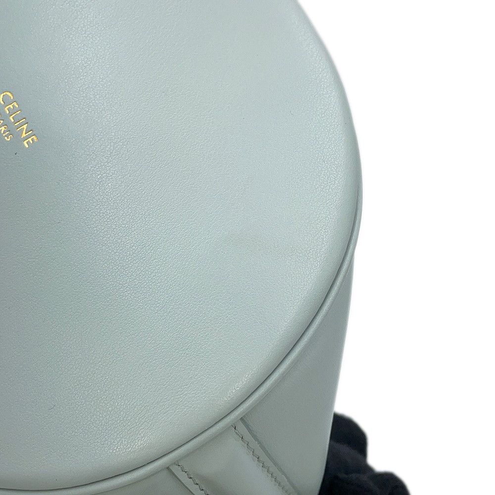 Celine Handbag Teen Bucket 16 Seeds Calf Leather 2-Way — view 9