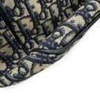 Dior Tote Oblique Saddle Canvas Leather Trotter — view 6