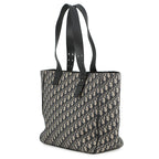 Dior Tote Oblique Saddle Canvas Leather Trotter — view 2