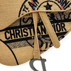 Dior Shoulder Bag Union Motif Jute — view 9