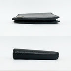 Gucci Bifold Wallet Black Silver Leather — view 4