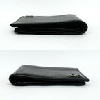 Gucci Bifold Wallet Black Silver Leather — view 3