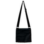 Prada Triangle Logo Shoulder Bag Black — view 8