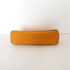Hermes Bolide Pouch MM Cotton Canvas Cosmetic Yellow — view 4