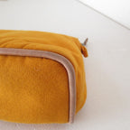 Hermes Bolide Pouch MM Cotton Canvas Cosmetic Yellow — view 8