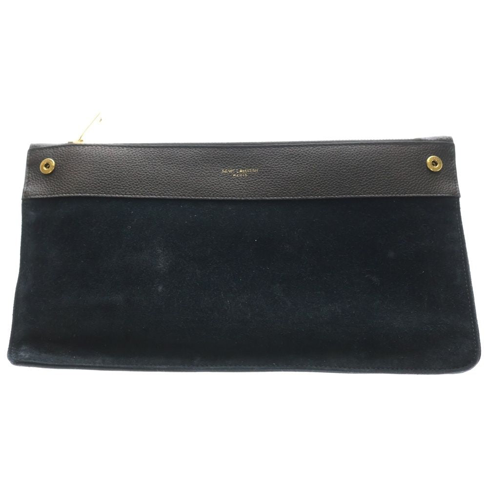 Saint Laurent Paris Baby Sac de Jour Souple Bag Black — view 7