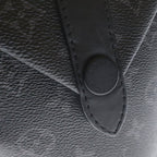 Louis Vuitton Envelope Pouch Monogram Eclipse Shoulder Bag Black — view 5