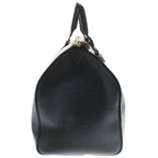Louis Vuitton Keepall 50 Epi Boston Bag Black — view 3