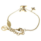 Louis Vuitton Bracelet LV Iconic Enamel Chain Gold Beige — view 2