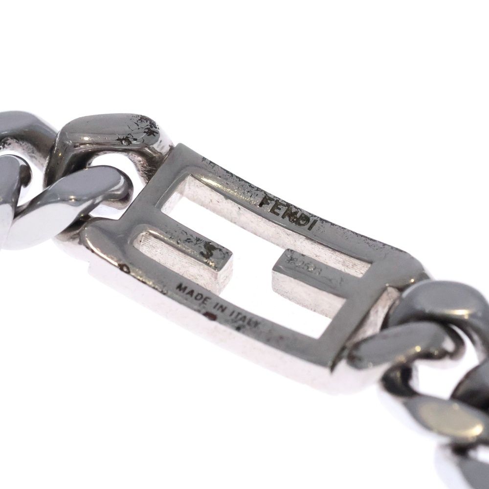 Fendi Baguette Fflogo Bracelet Silver — view 4