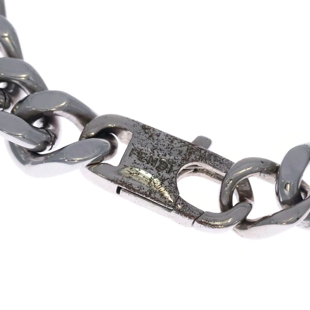 Fendi Baguette Fflogo Bracelet Silver — view 5