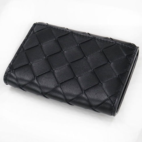 Bottega Veneta Business Card Case Intrecciato Holder Lambskin — view 2