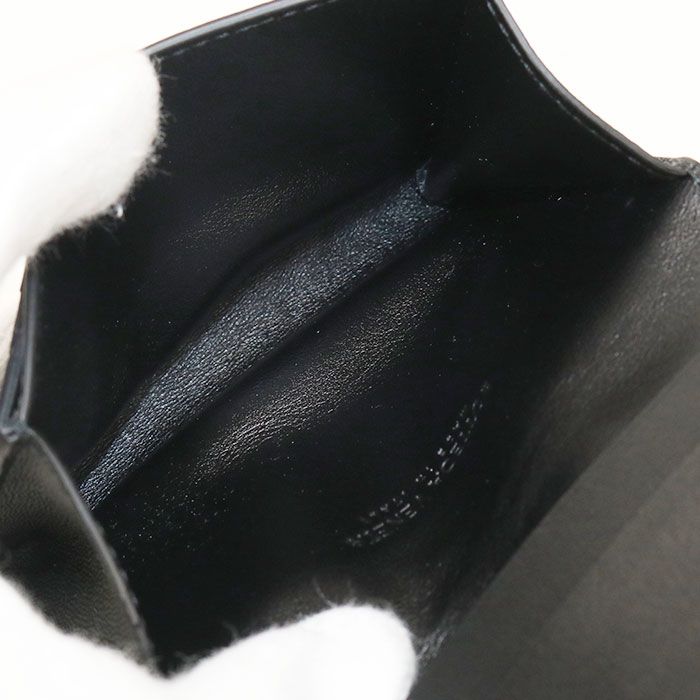 Bottega Veneta Business Card Case Intrecciato Holder Lambskin — view 3