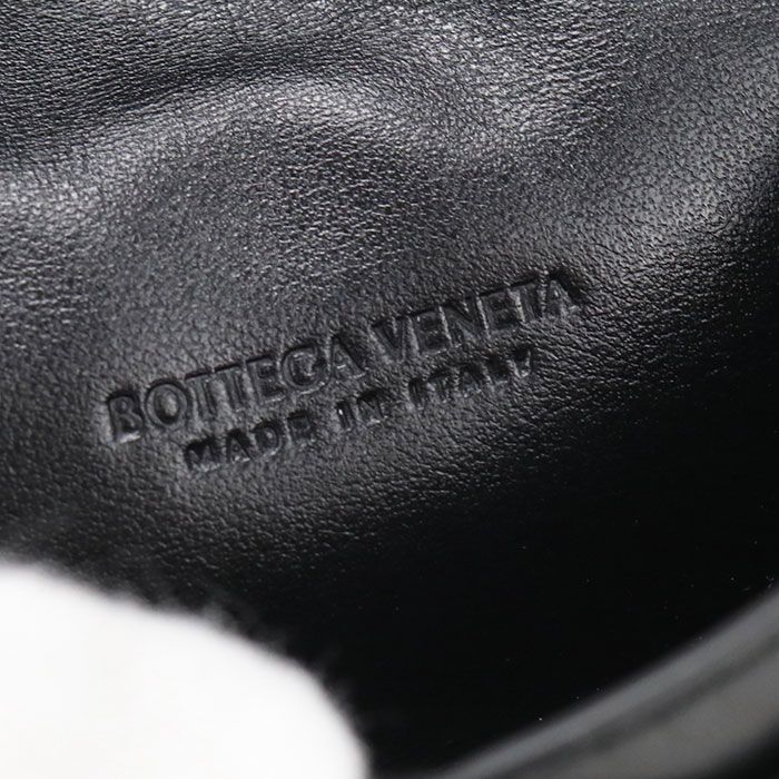 Bottega Veneta Business Card Case Intrecciato Holder Lambskin — view 6