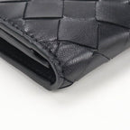 Bottega Veneta Business Card Case Intrecciato Holder Lambskin — view 5