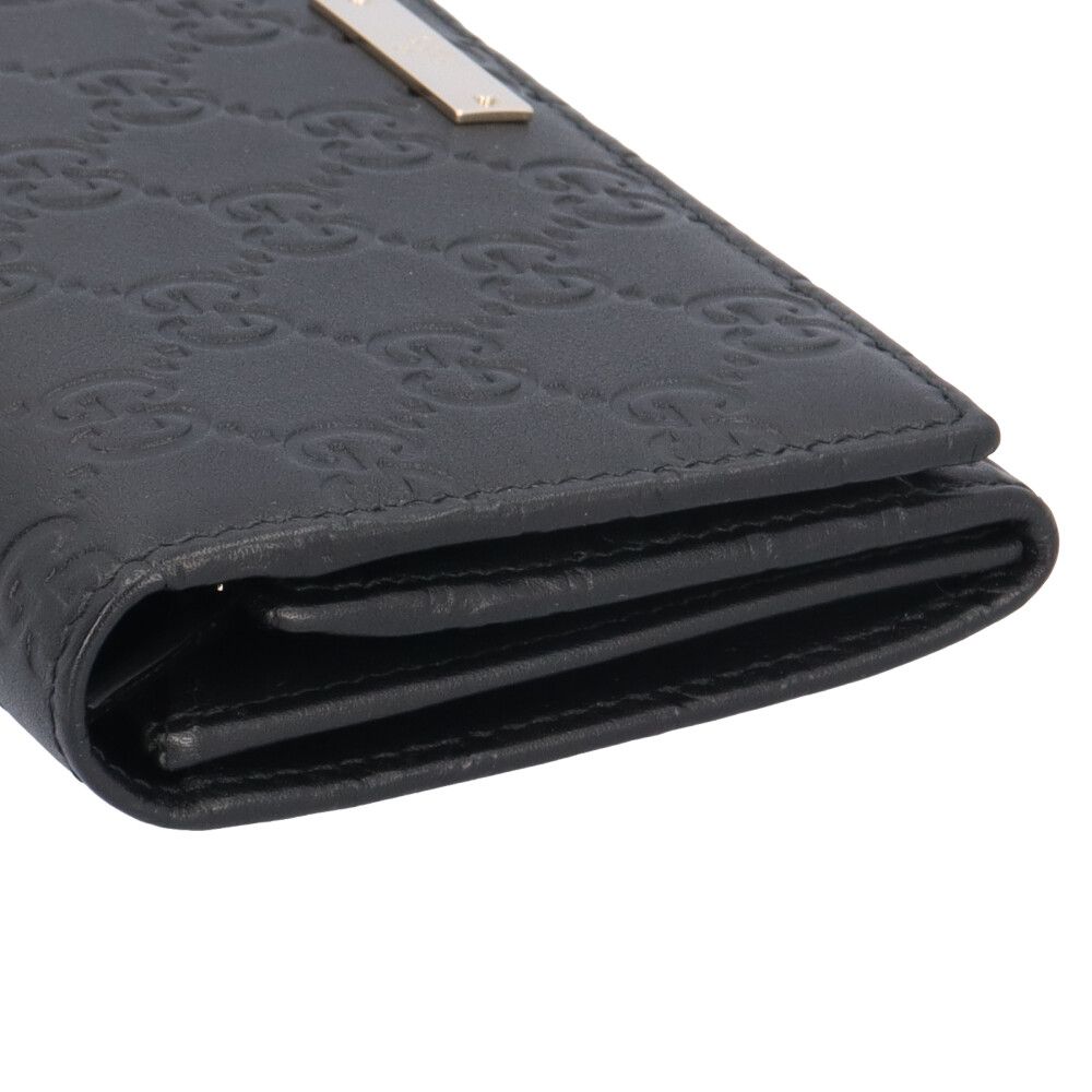 Gucci Guccissima Wallet Leather Wallets Gold — view 9