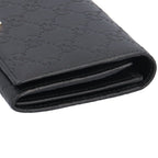 Gucci Guccissima Wallet Leather Wallets Gold — view 8