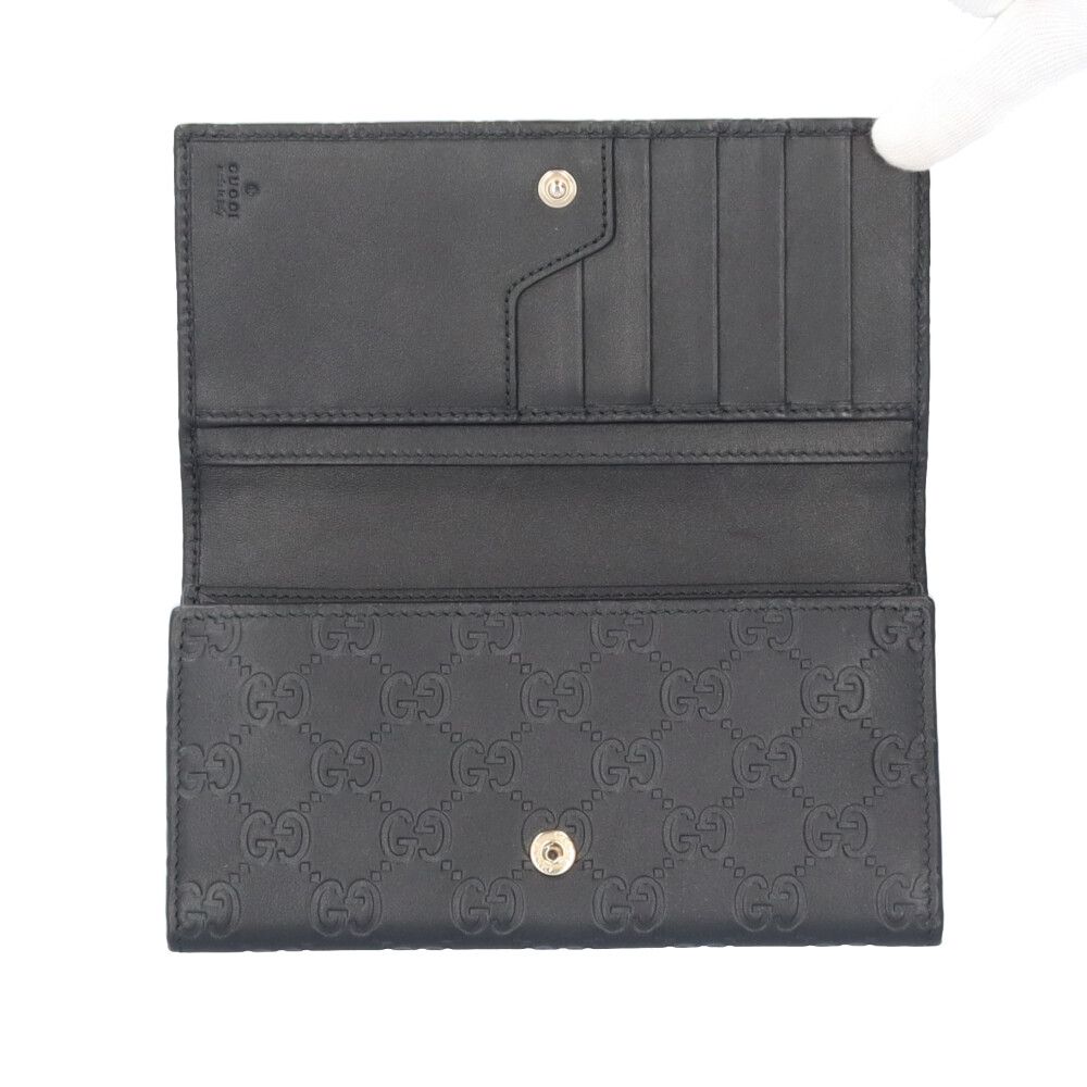 Gucci Guccissima Wallet Leather Wallets Gold — view 5