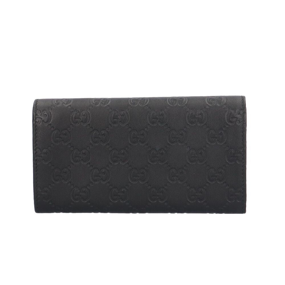 Gucci Guccissima Wallet Leather Wallets Gold — view 2