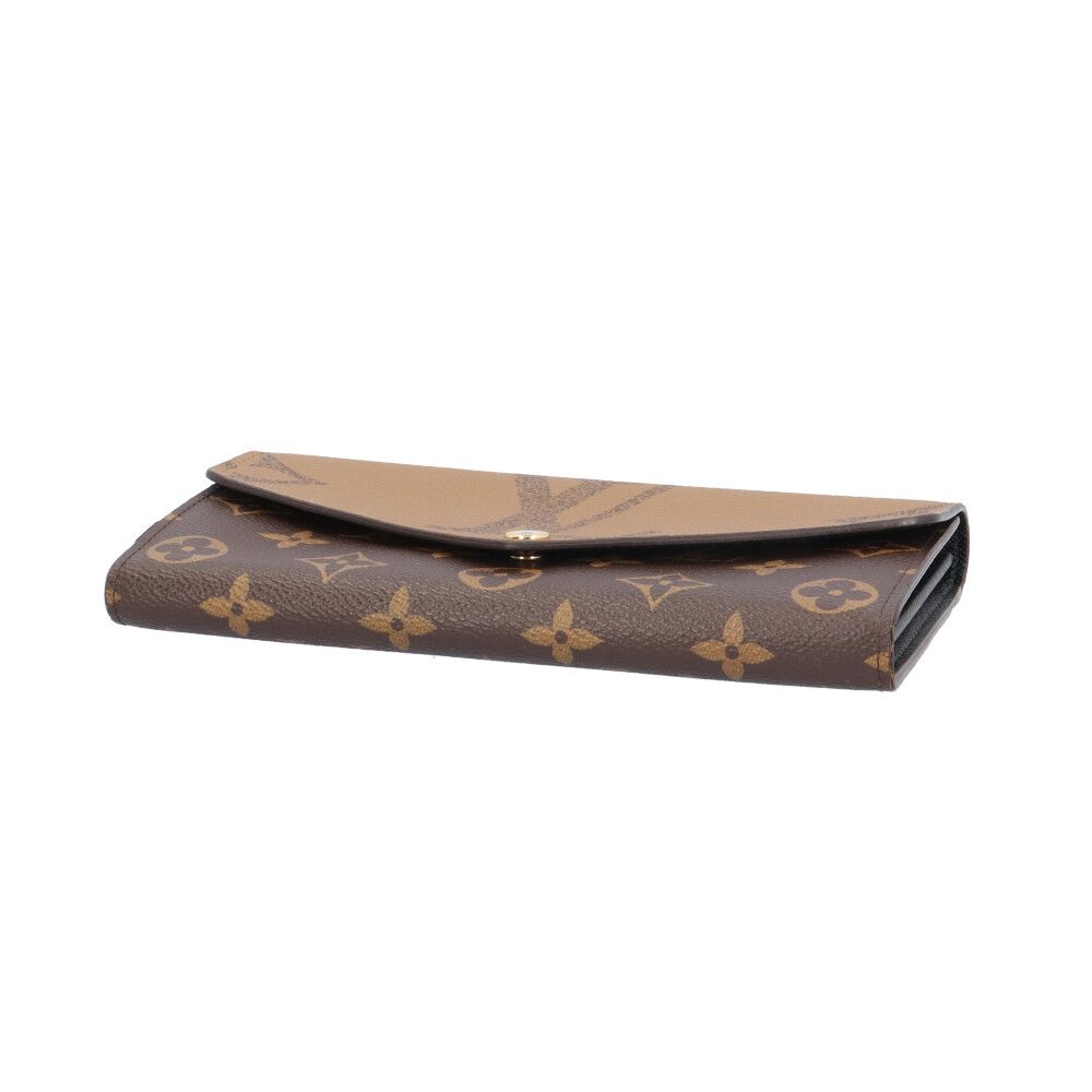 Louis Vuitton Portefeuille Sarah Monogram Giant Reverse Wallet Canvas — view 4
