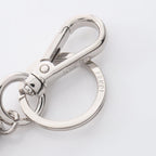 Fendi Key Holder FF Square Zucca Dark Brown Canvas Key — view 4