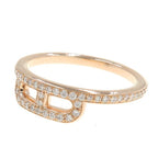 Hermes Link to Due Diamond Ring 52 — view 2