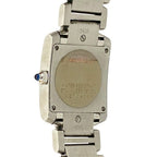 Cartier with Case Tank Francaise Stainless Steel Quartz Watch Silver — view 5