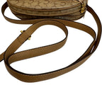 Celine Vintage Salki Pochette C Carriage Pattern Shoulder Bag Brown — view 5