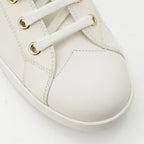 Louis Vuitton Stella Line Leather High Cut Sneakers Shoes White 37 — view 6