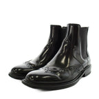 Saint Laurent Paris Chelsea Boots Side Gore Short Leather 37 Black — view 2