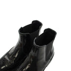 Saint Laurent Paris Chelsea Boots Side Gore Short Leather 37 Black — view 7