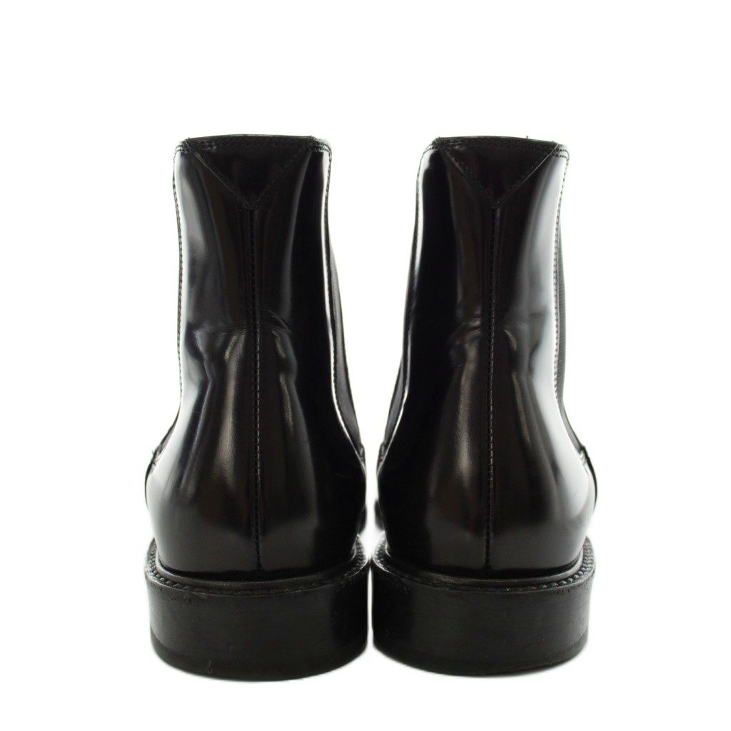 Saint Laurent Paris Chelsea Boots Side Gore Short Leather 37 Black — view 3