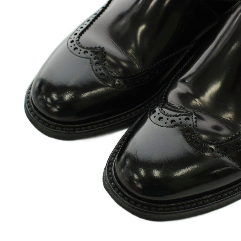 Saint Laurent Paris Chelsea Boots Side Gore Short Leather 37 Black — view 6