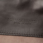 Bottega Veneta Leather Studded Handbag Black — view 7