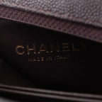 Chanel Coco Handle 24 XS Caviar Leather 2-Way Handbag Gold Brown — view 7