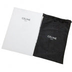 Celine Balki Buckle Diambout Platform Shoes 35 Black — view 8