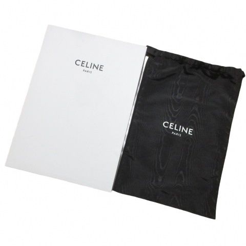 Celine Balki Buckle Diambout Platform Shoes 35 Black — view 8